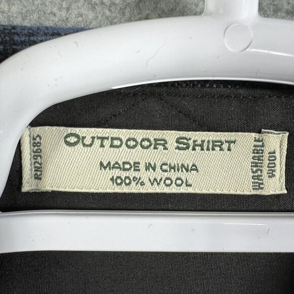 VTG Pendleton Men M 100% Wool Flannel Shacket Vintage Jacket Flannel Fully Lined - Picture 15 of 16